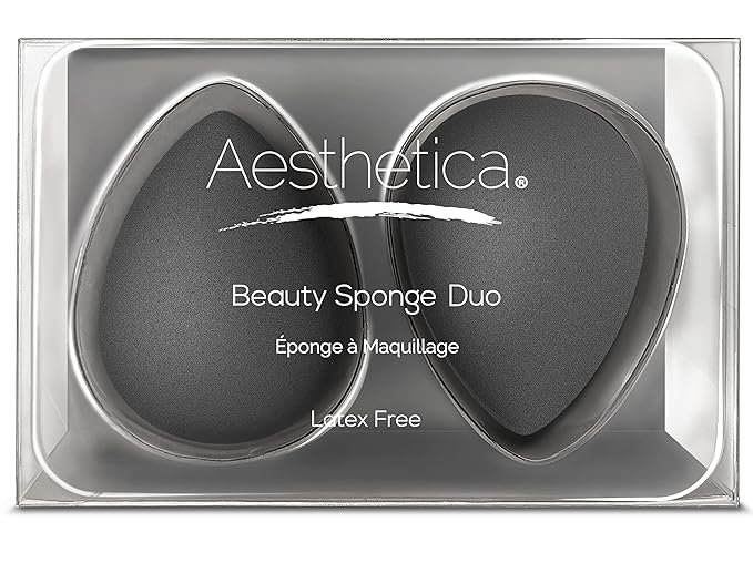 The Perfect Pairing- Aesthetica Cosmetics Beauty Sponge Blender with Em Pretty Cosmetics!