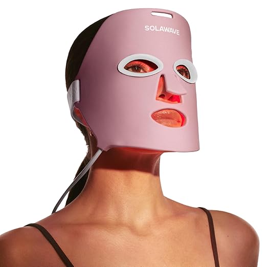SolaWave Wrinkle Retreat Light Therapy Face Mask | FDA
