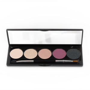 5 Color Eyeshadow Glam Palette